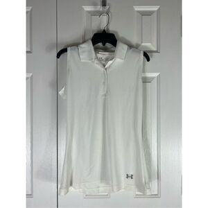 Under Armour Womens Heatgear White Blouse Size M
